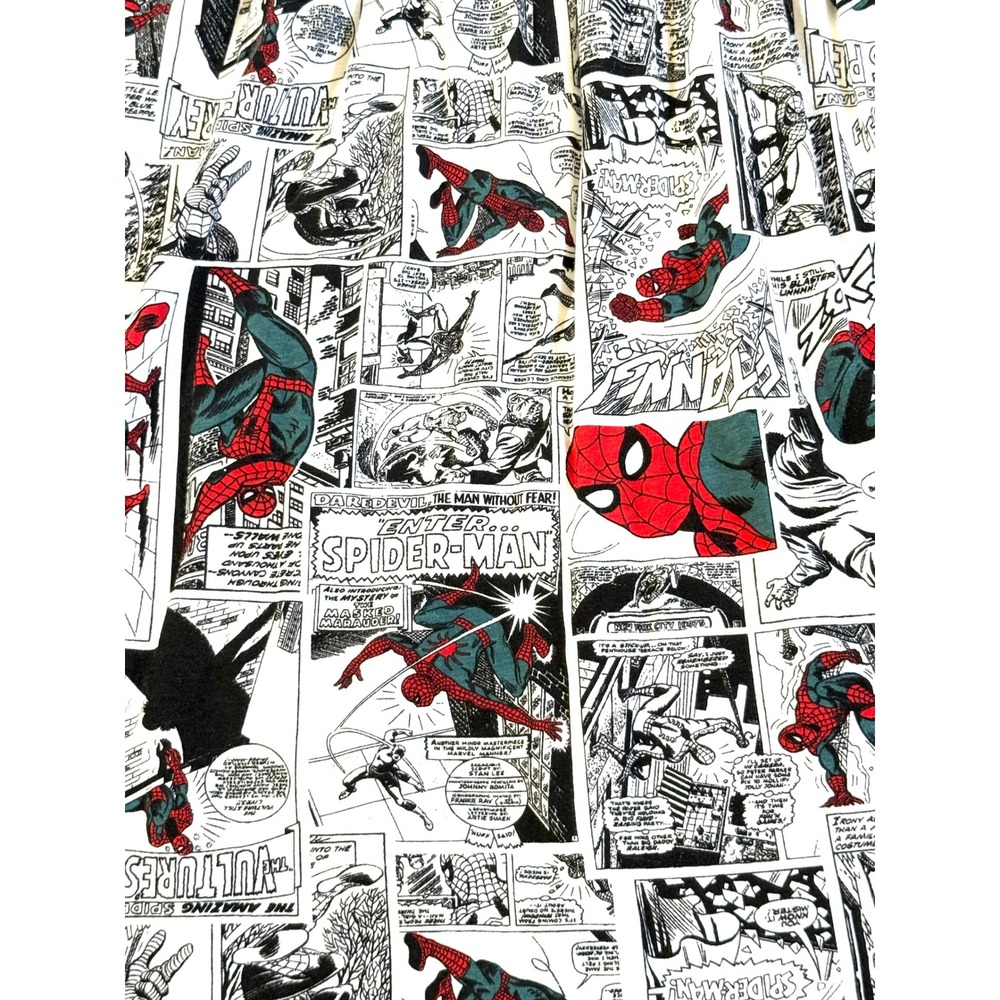 Marvel Women's Spider-Man Comic Print Dress - Black & White with Red Accents - Picture 3 of 6